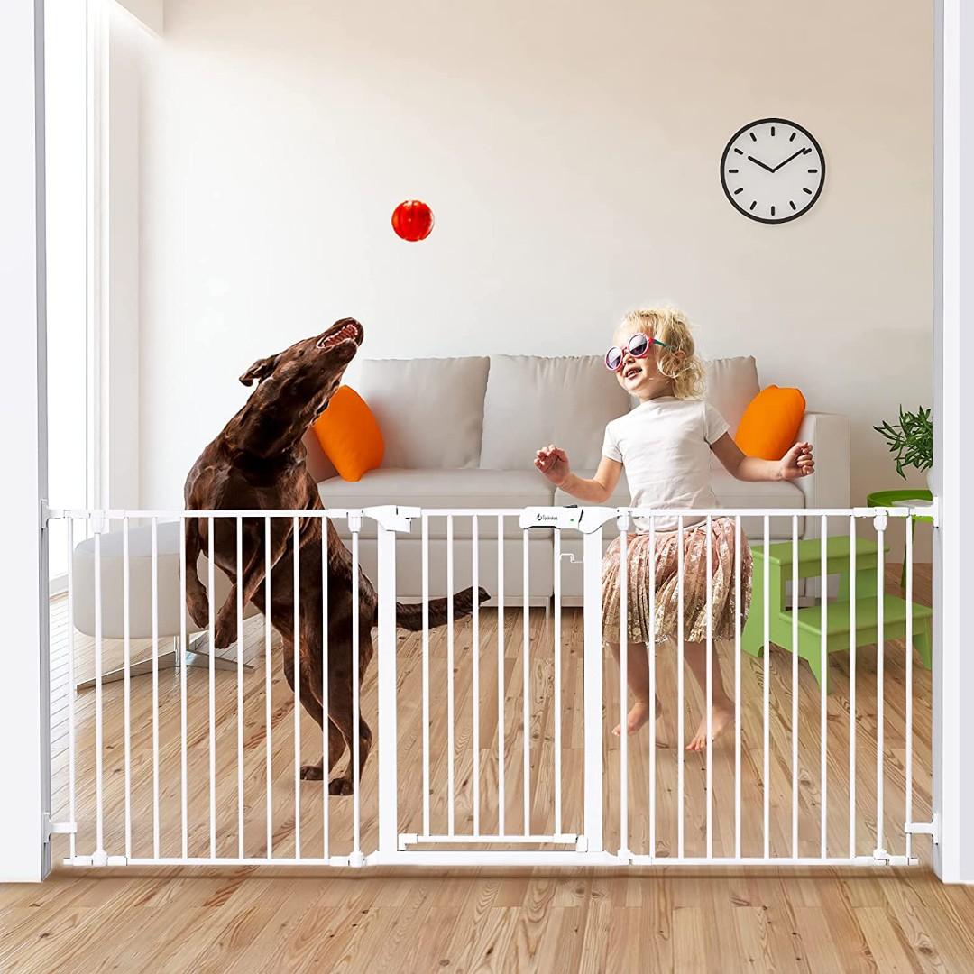 Configurable baby gate clearance