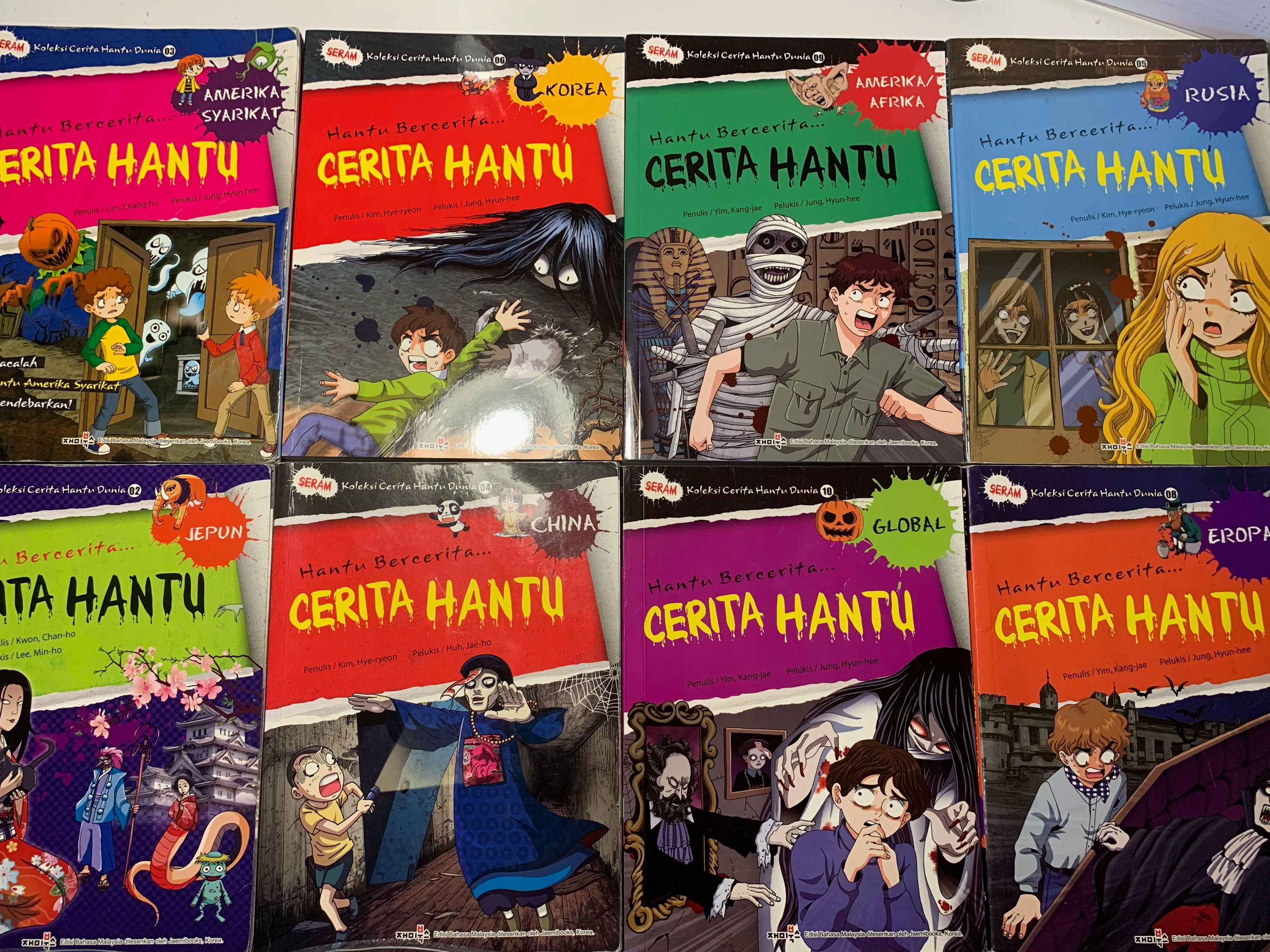 Buku Komik Cerita Hantu Hantu Bercerita Books Stationery Books On Carousell