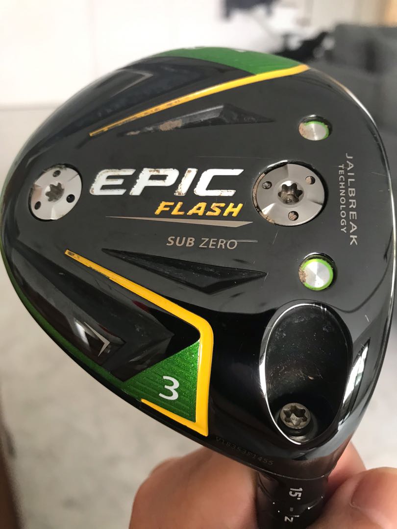 Callaway Epic Sub Zero 3 Wood Sports Equipment Sports Games Golf On Carousell Callaway Epic Sub Zero 3 Wood Sports Equipment Sports Games Golf On Carousell