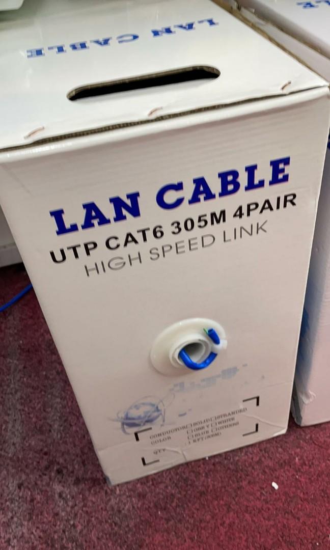 Cat 6 cable (Category: Cables & Adaptors) located in Singapore. Submitted by nemesys (Listing ID 1093030833, Image 1). Description: Custom length cat 6 cable 1 meter 1 dollar 就好. Cheap cheap. Sell finish then i dont sell already. Clearing my storeroom.