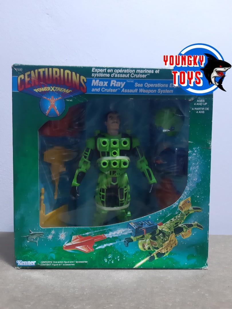 Centurion Power Extreme Max Ray Sea Operation and Cruiser Assault Weapon  System, Kenner Toys 1986 Mint in Box. Collector Item. Vintage and rare toys