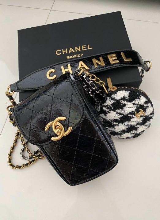 Chanel cosmetic VIP bag, Men's Fashion, Bags, Sling Bags on Carousell