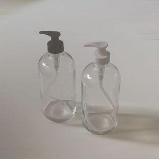 Clear Glass Bottle Pumps | 500ml