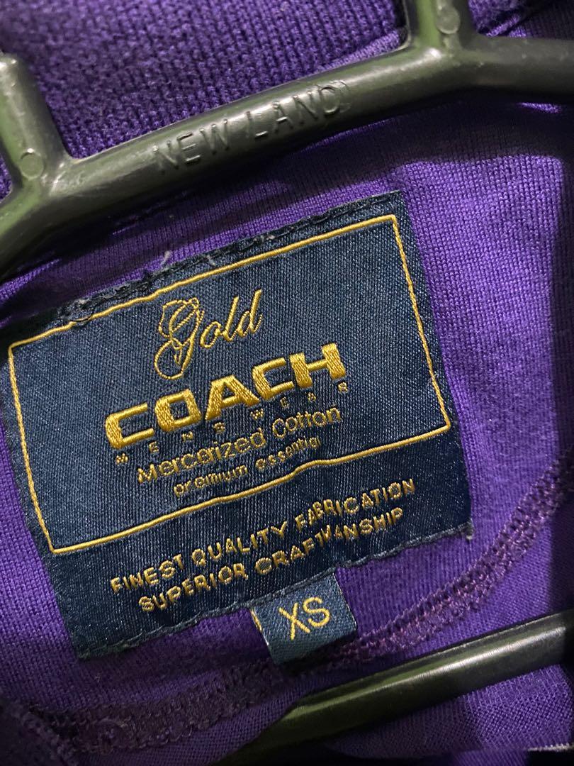 Coach Stripes Polo Shirt, Men's Fashion, Tops & Sets, Tshirts & Polo