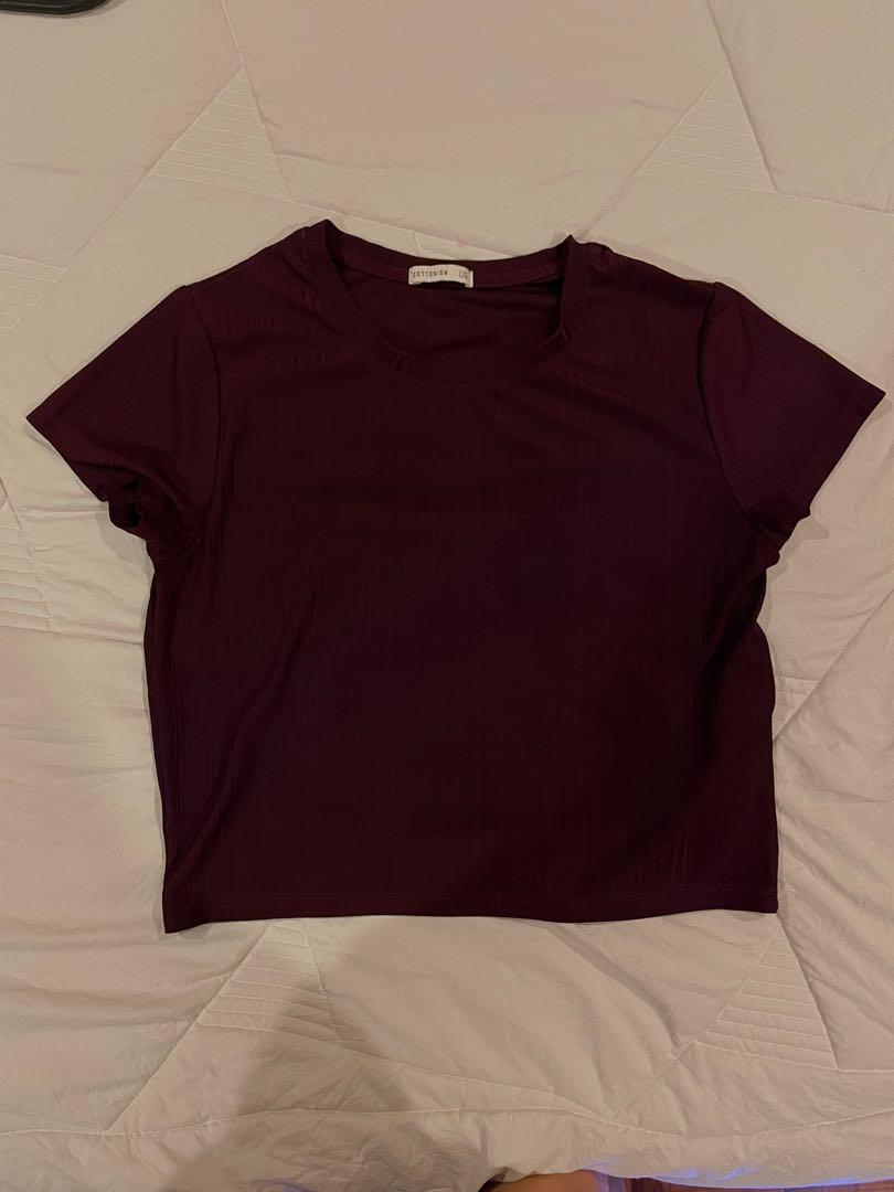 Cotton On Basic Cropped Tee (Category: Shirts) located in Quezon City. Submitted by mixedberries.ph (Listing ID 1092819340, Image 1). Description: Condition: 10/10 RFS: lost weight too big for me already.