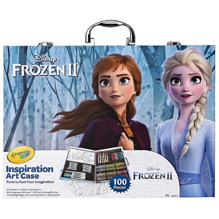 Crayola Frozen 2 Inspiration Art Case, Hobbies & Toys ...