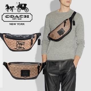 Coach dinosaur shop waist bag