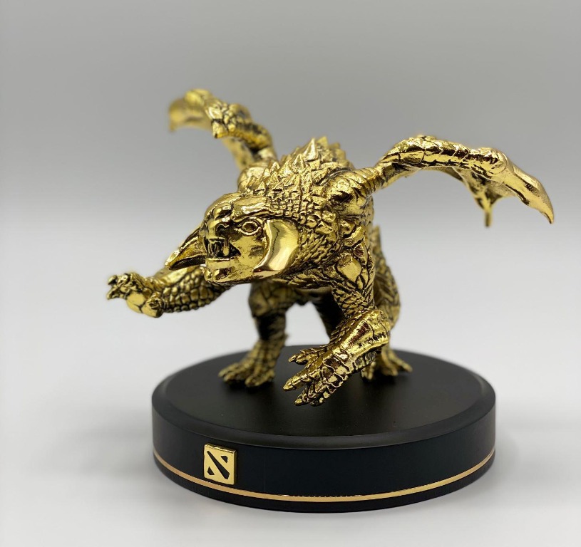 DOTA 2 Roshan Ti7 ゴールドロシャン フィギュア 限定品Dota2