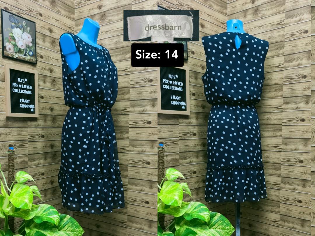 Dress barn polka dot dress 2025