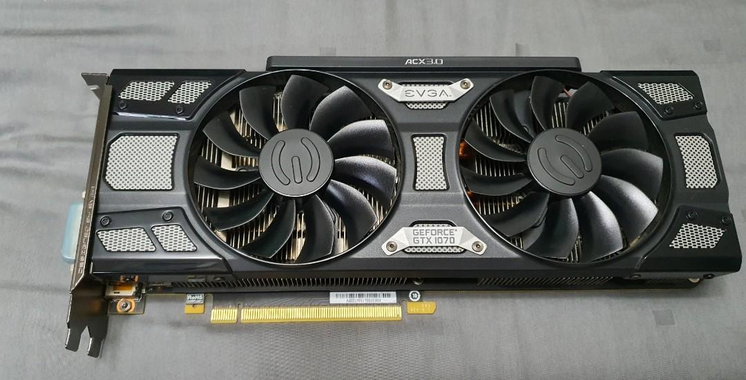 Gtx 1070 best sale evga black edition