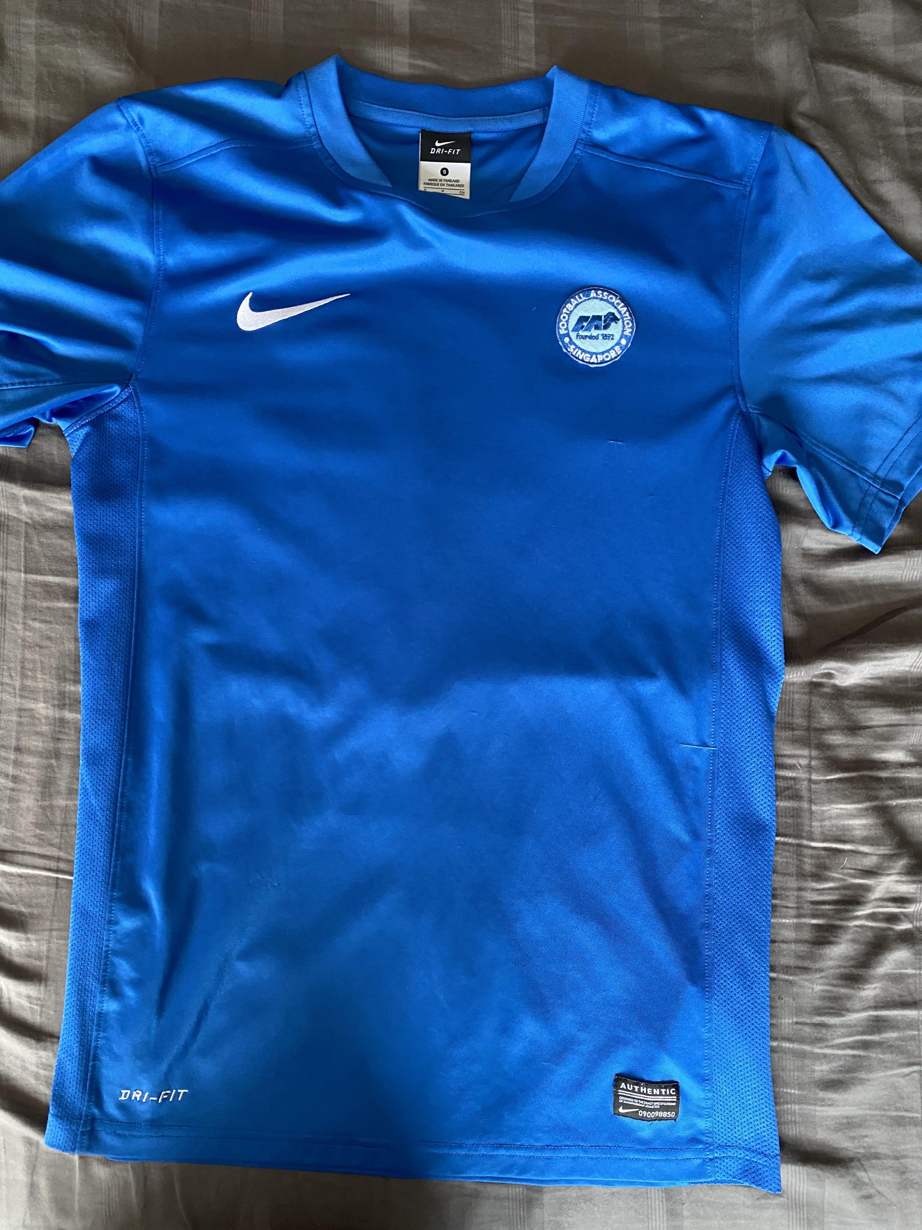 FAS Singapore Football Jersey, Men's Fashion, Activewear on Carousell