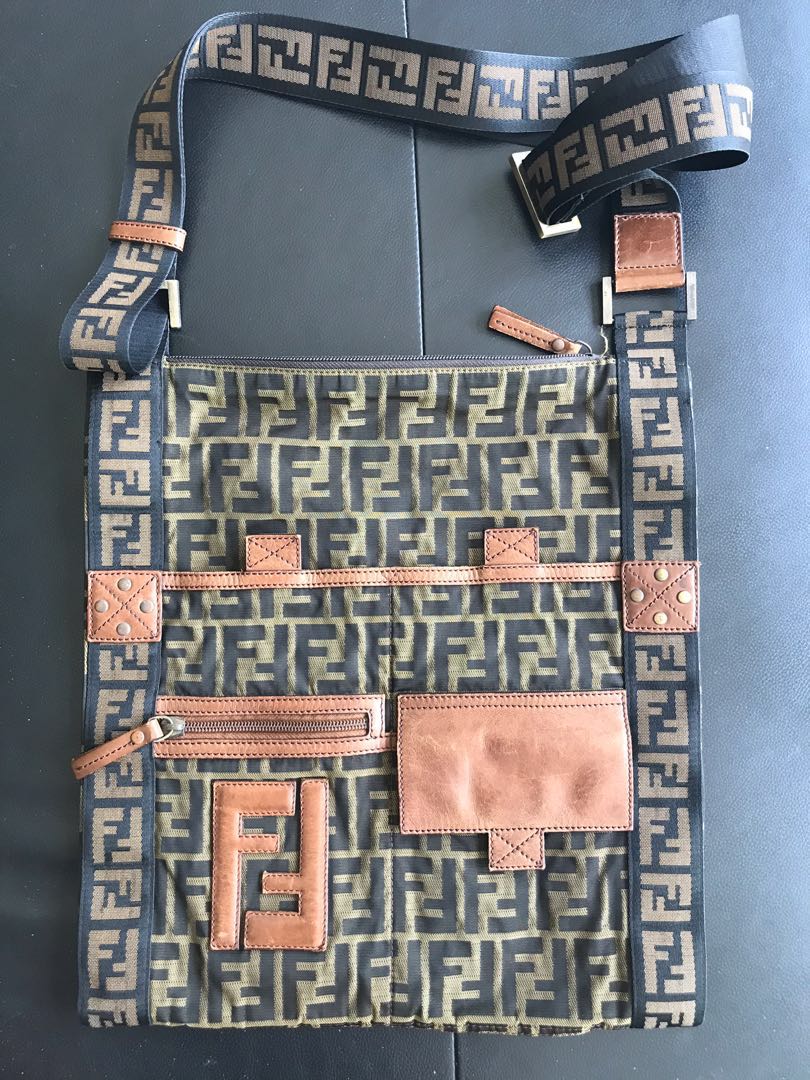 Fendi men s sling bag authentic Men s Fashion Bags Sling Bags on Carousell