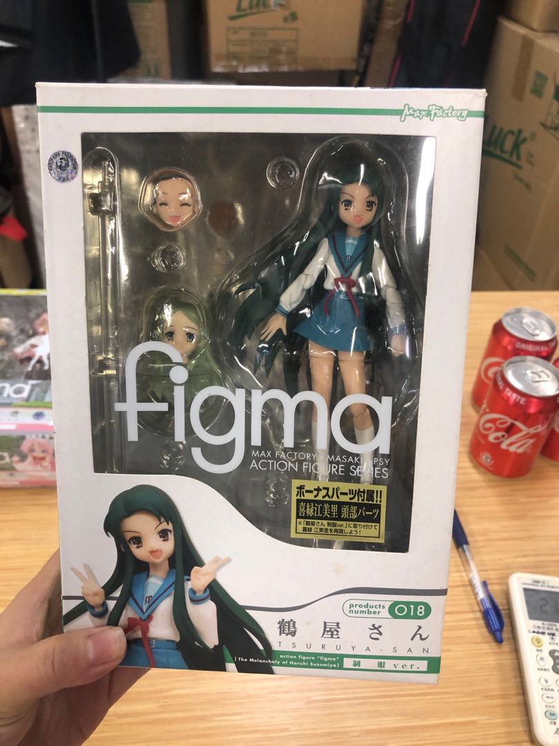 Figma 涼宮春日的憂鬱鶴屋tsuruya San 制服version 玩具 遊戲類 玩具 Carousell