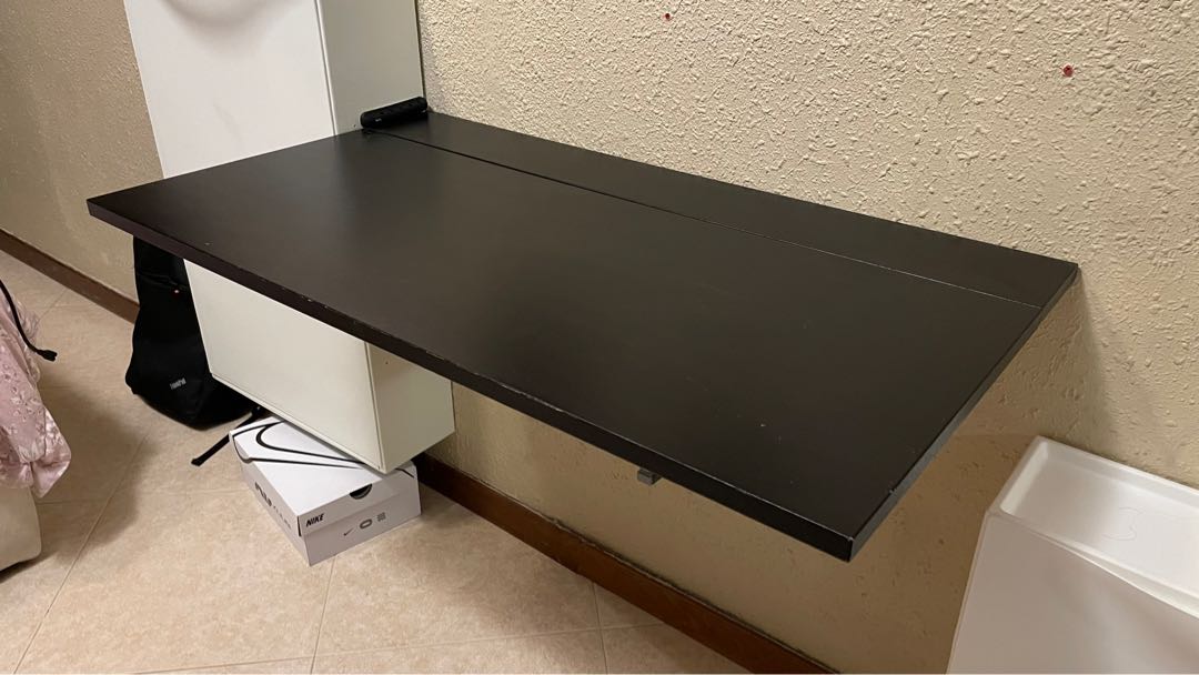 Foldable Wall Mount Study Table Desk from Ikea Furniture