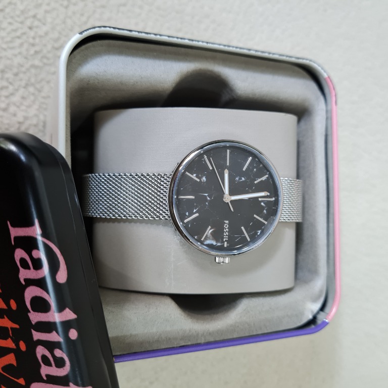 Fossil Hutton Three Hand Stainless Steel Watch Luxury Watches on Carousell
