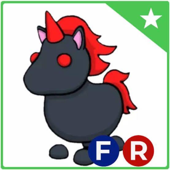 Fr Evil Unicorn In Adopt Me Roblox Video Gaming Video Games Others On Carousell - adopt me roblox unicorn