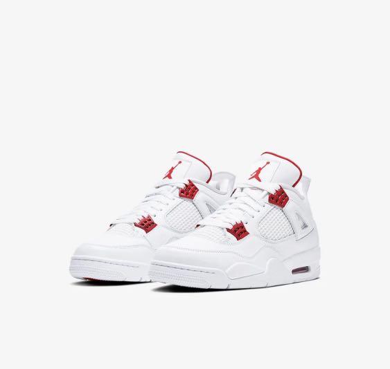 FS : Air Jordan 4 Retro Red Metallic, Men's Fashion, Footwear, Sneakers on  Carousell