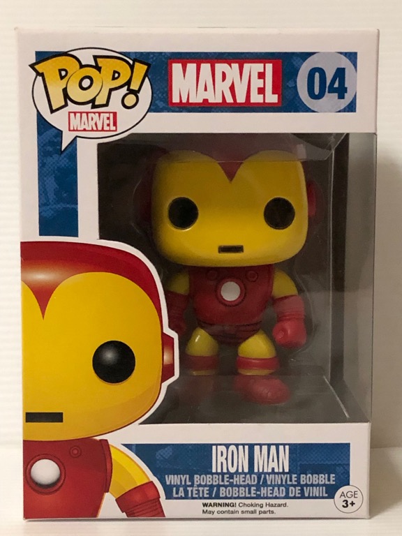 Funko POP! IRON MAN #04, Hobbies \u0026 Toys 