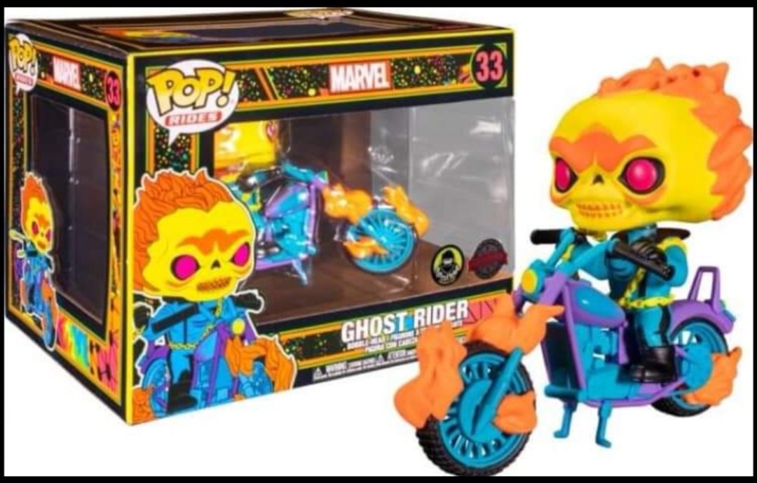 Ghost Rider Blacklight Popcultcha Exclusive Pre Order, Hobbies & Toys ...