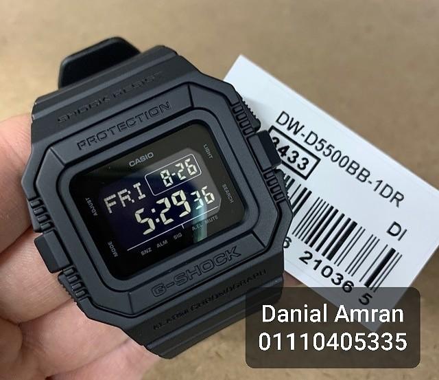 Gshock dw5500bb 1