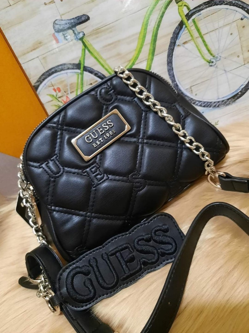 Buy GUESS GUESS Women Quilted Textured Structured Sling Bag at Redfynd