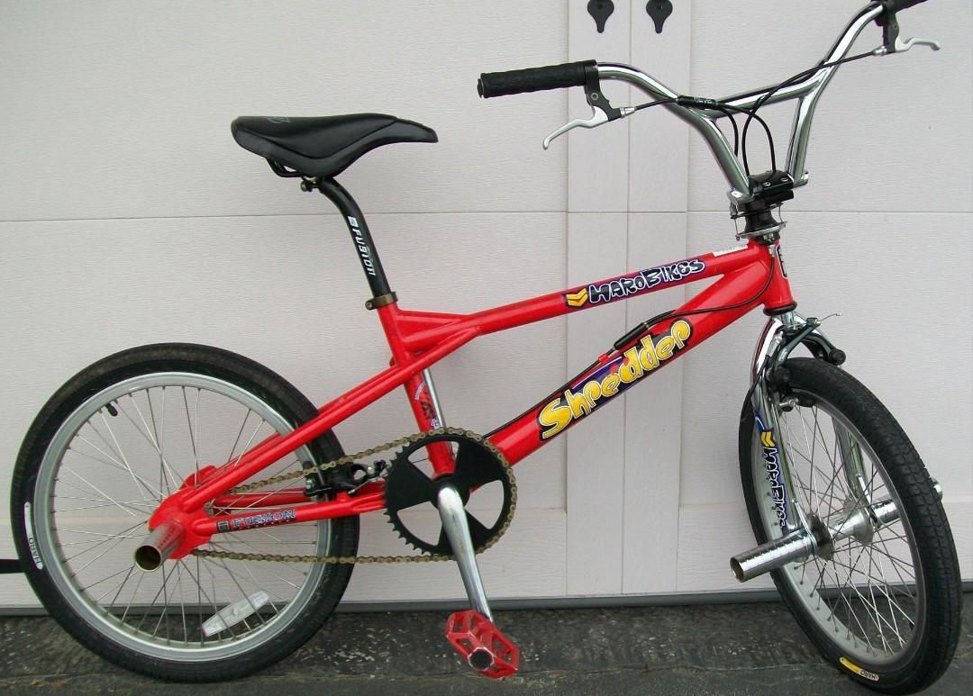 Haro Shredder bmx bikes made in Usa red flatland freestyle Sports Equipment Bicycles Parts Bicycles on Carousell
