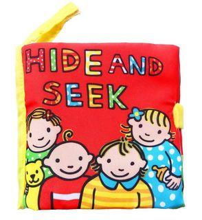 Hide and seek cloth book