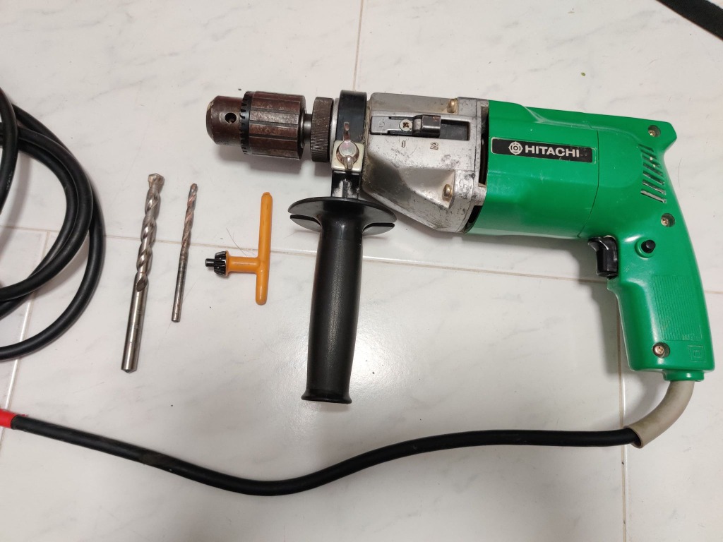 Hitachi drill and on sale impact