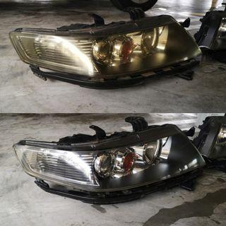 Honda Accord Euro R CL7R Headlight Restoration Polish