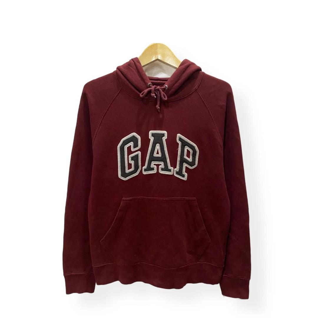 Maroon gap hoodie discount