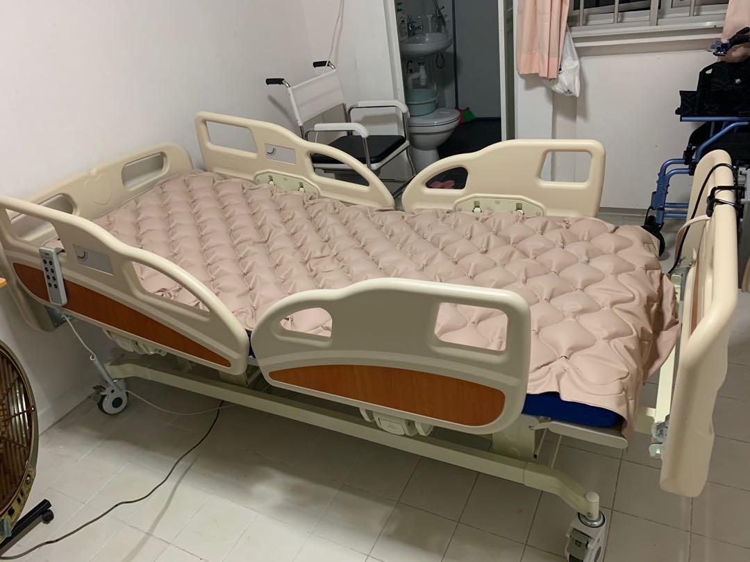 Hospital bed with air cushion, Everything Else on Carousell