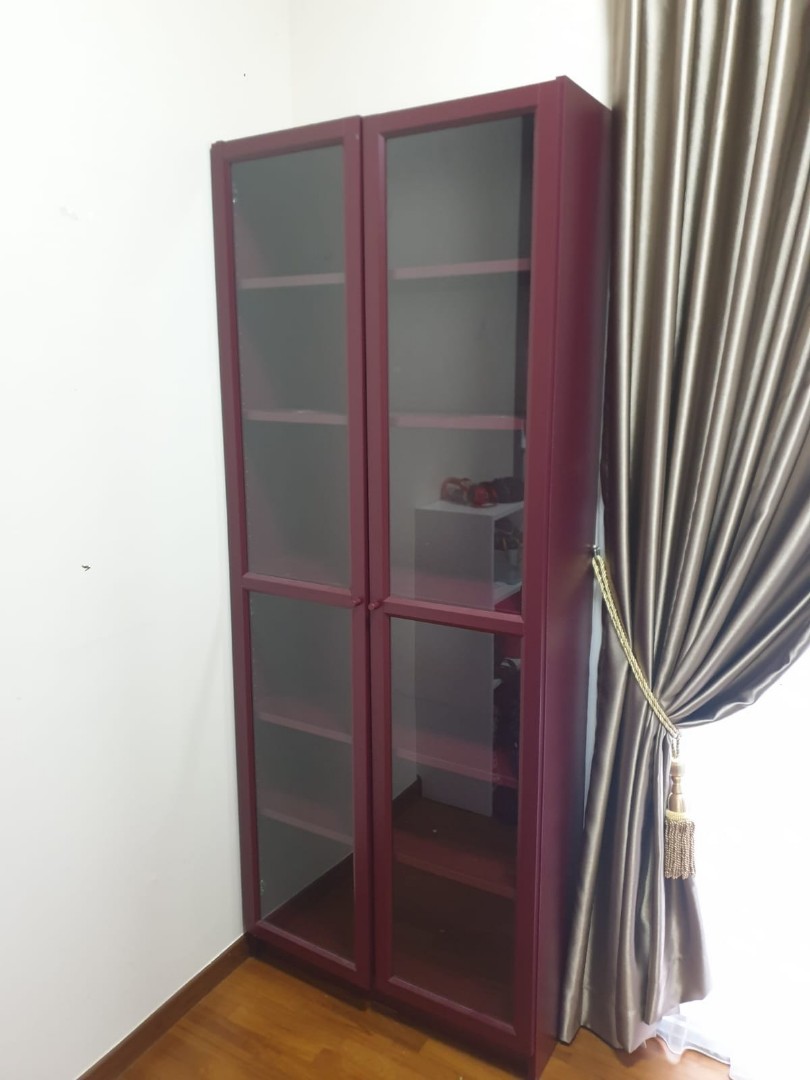 Ikea billy store red