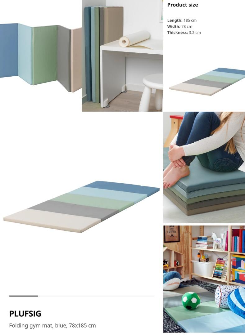 Ikea plufsig folding gym mat Sports Equipment Sports Games