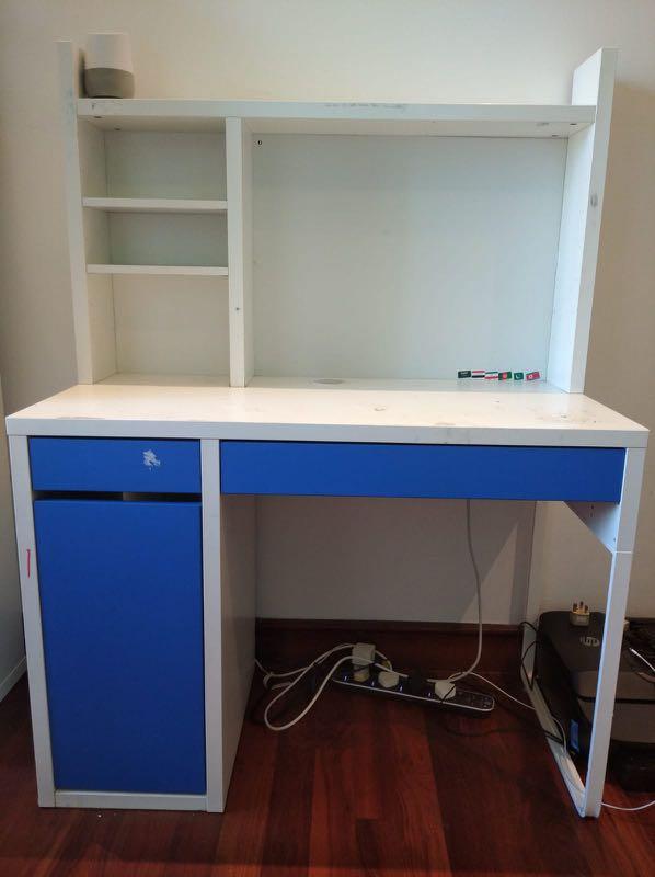 Ikea study table, Furniture & Home Living, Furniture, Tables & Sets on