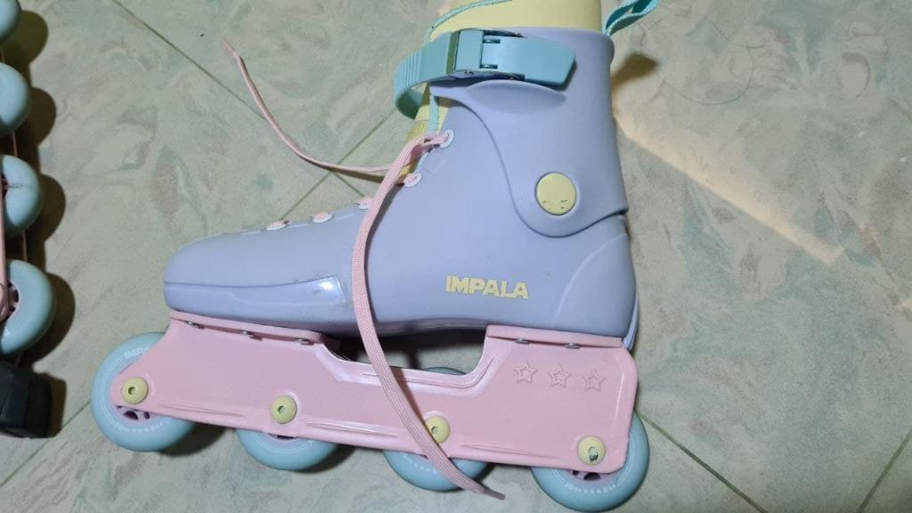 Impala Lightspeed Inline Skates Fairy Floss, Sports Equipment, Sports