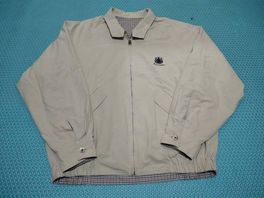 Aquascutum reversible hotsell harrington jacket