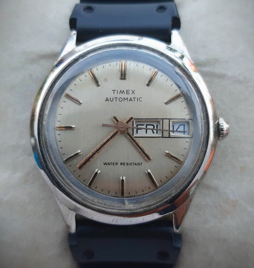 Jam Tangan Pria TIMEX Original Automatic Vintage Watch Fesyen