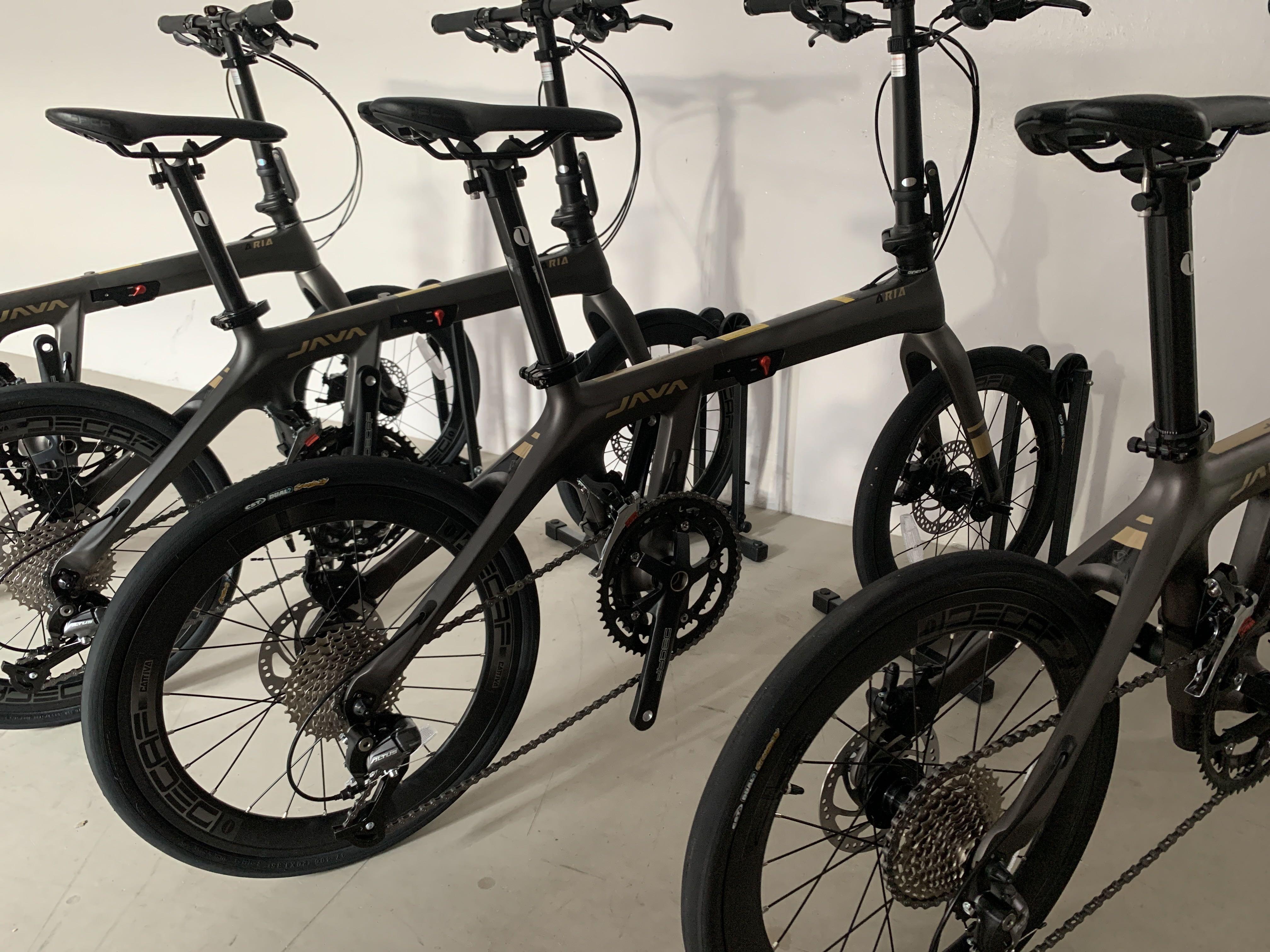 java aria folding bike
