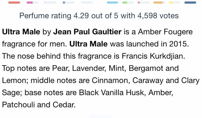 125ml Jean Paul Gautier ULTRA MALE new men's perfume 125ml , Beauty &  Personal Care, Fragrance & Deodorants on Carousell