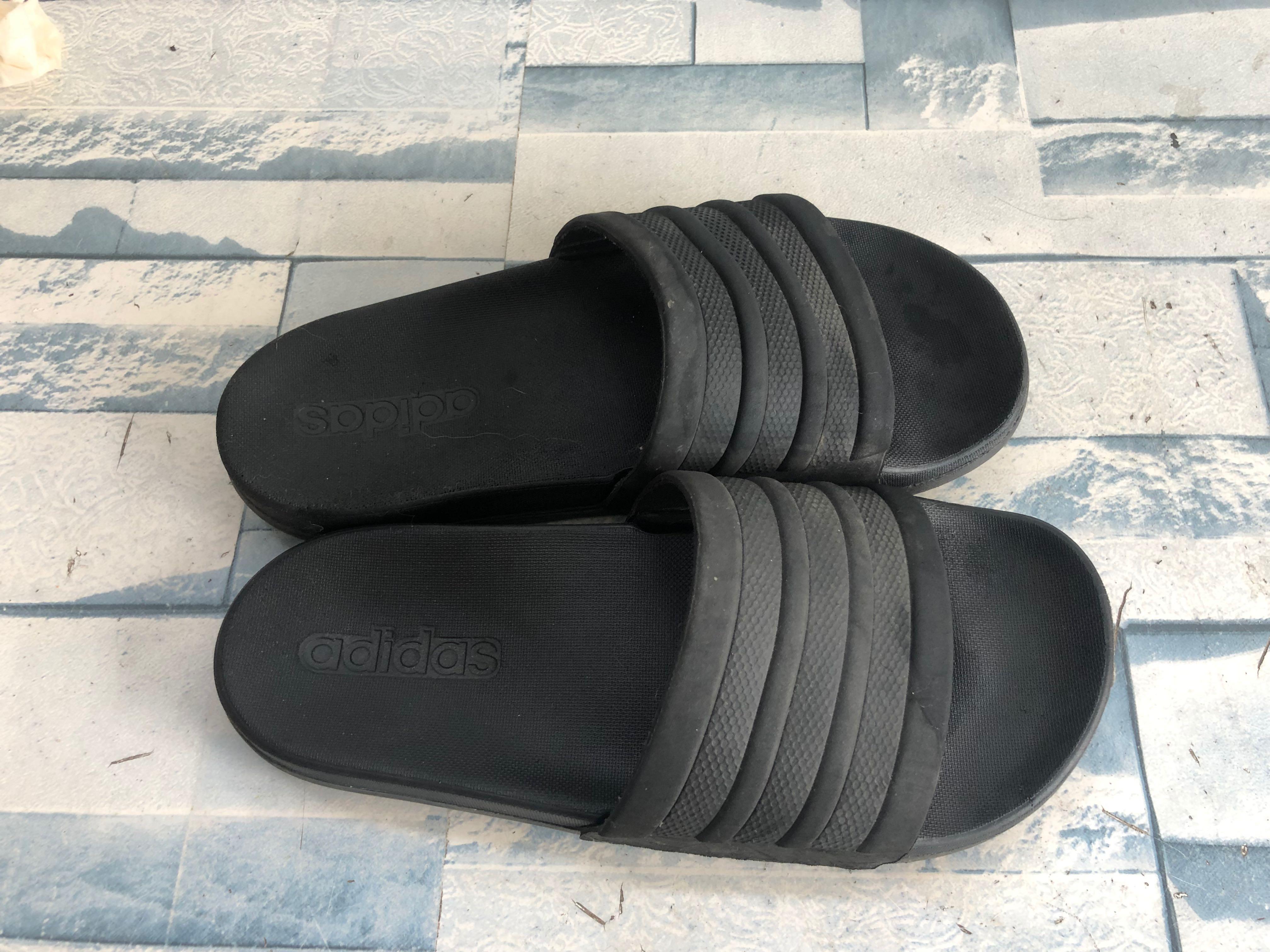Adidas slippers sales for kids