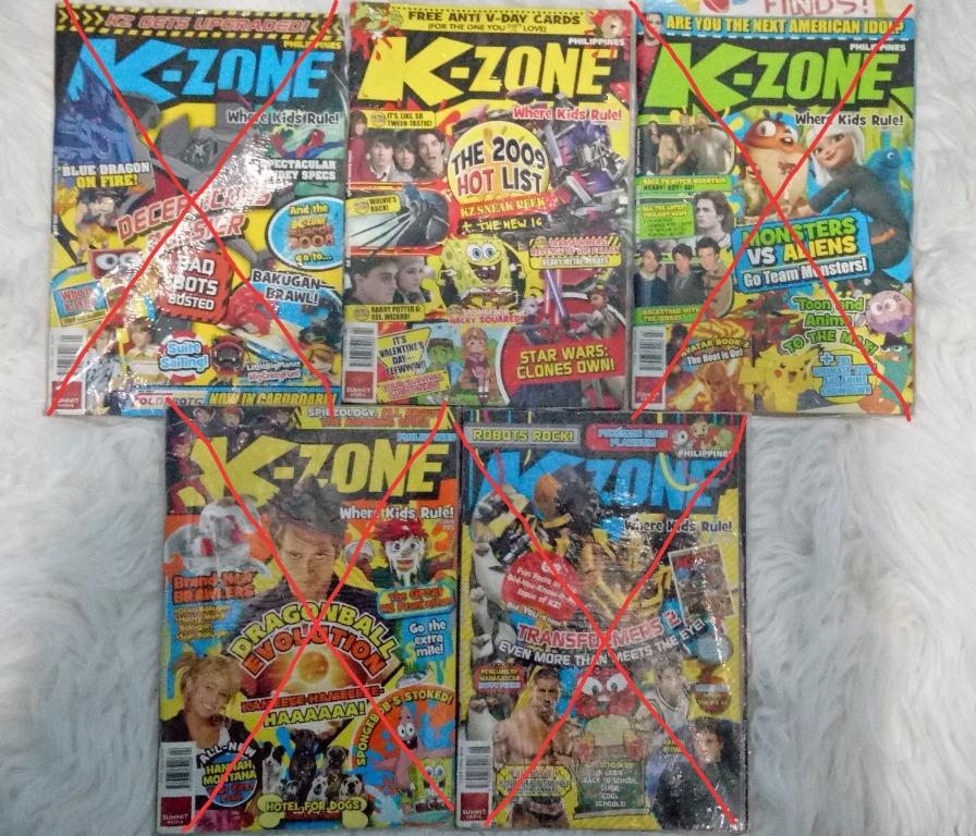 K Zone Magazines 09 10 For Sale Hobbies Toys Books Magazines Magazines On Carousell