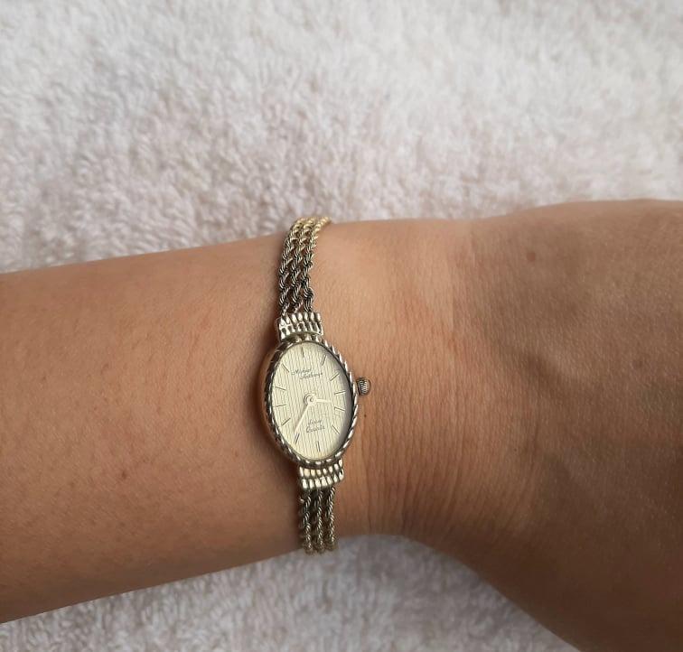 Michael anthony ladies 14k gold watches sale