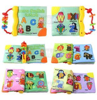 Learn ABC cloth book with teether
