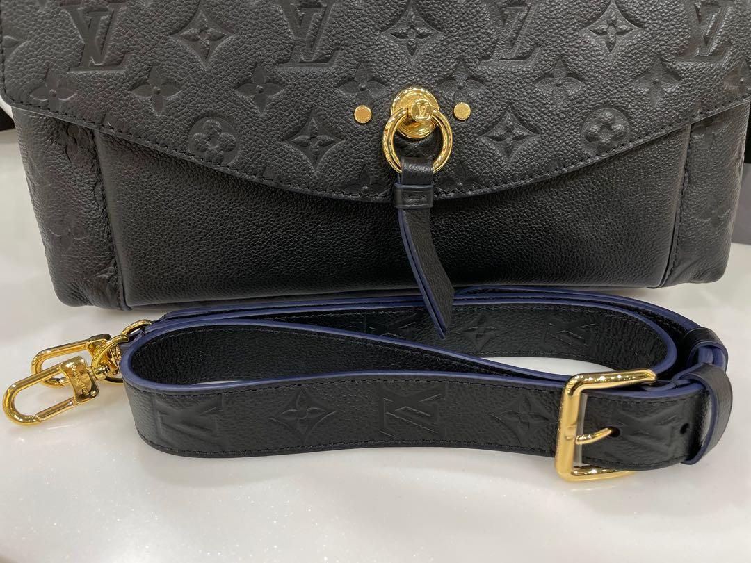 Louis Vuitton Blanche MM Empreinte Noir Leather Bag