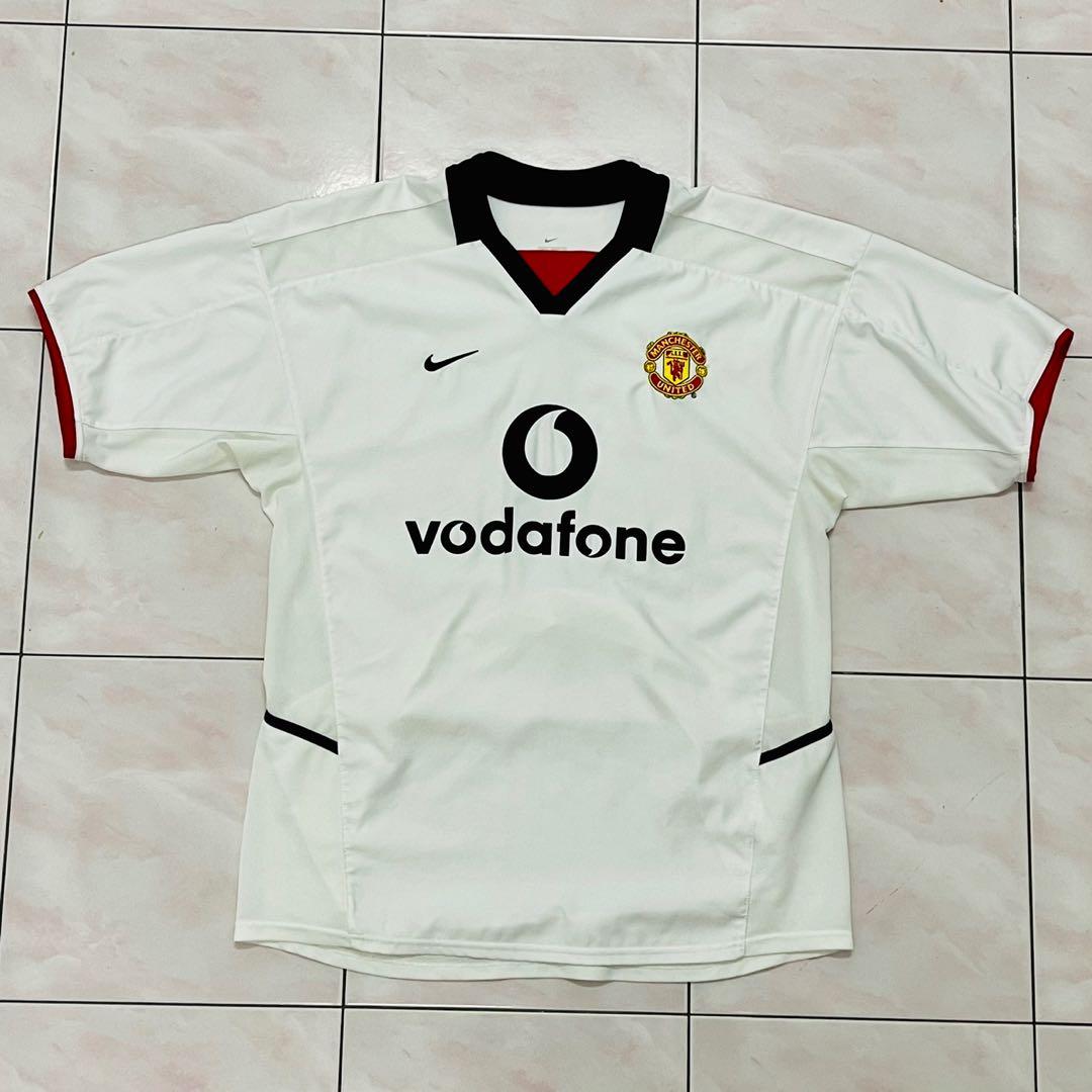 Manchester United Away Jersey 2002/03 ,Size Small on Carousell