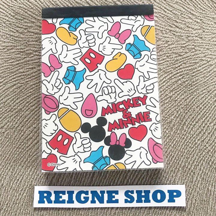 MICKEY MOUSE MEMOPAD (Category: Character Goods) located in Pasig City. Submitted by reigneshop (Listing ID 1093001232, Image 1). Description: .