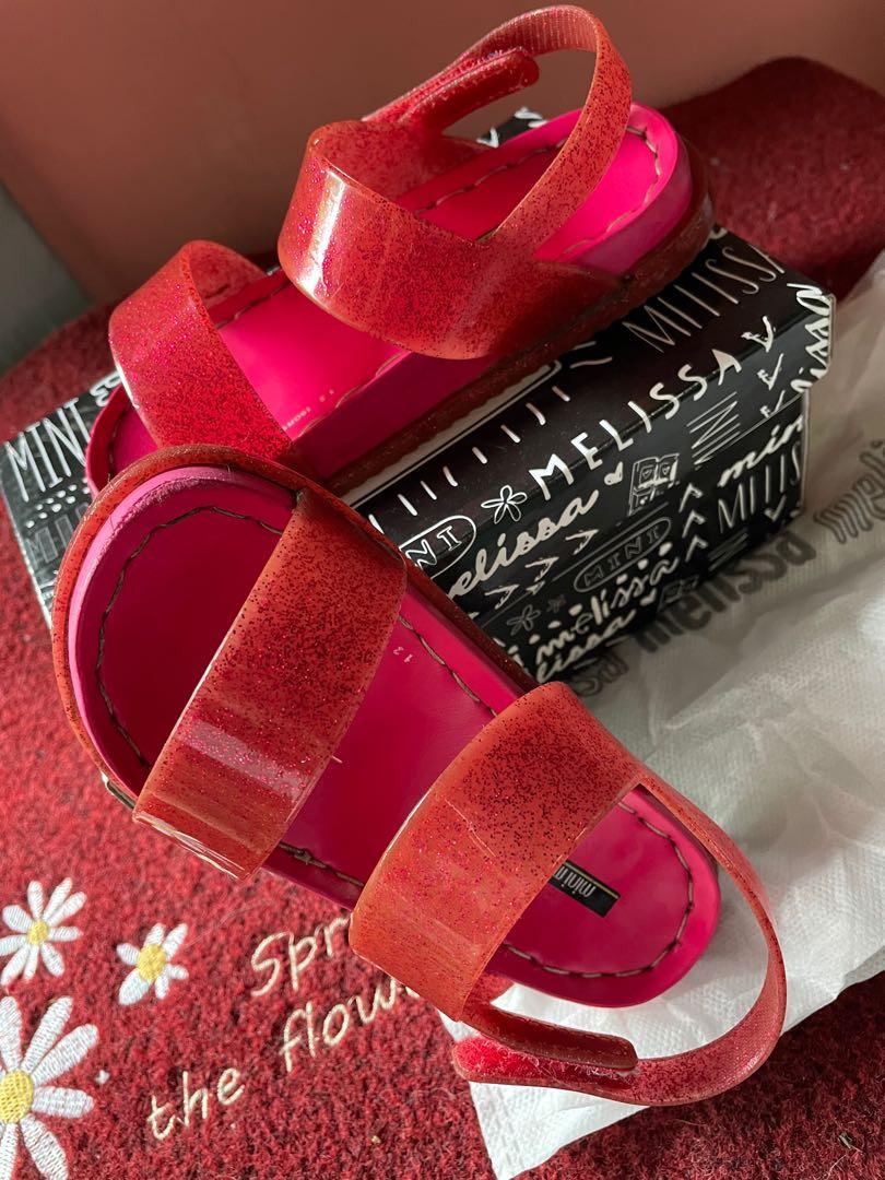Mini Melissa Pink sandals Babies Kids Babies Kids Fashion on
