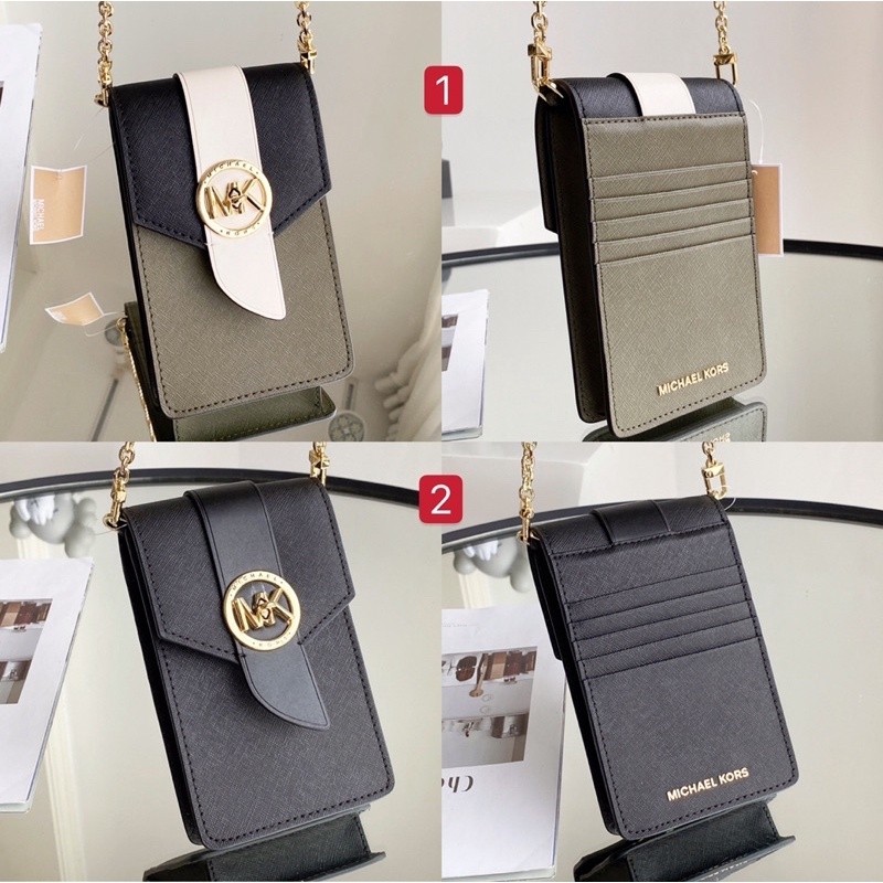 Michael Kors Mobile Phone Chain Crossbody bag, Women's Fashion, Bags &  Wallets, Purses & Pouches on Carousell