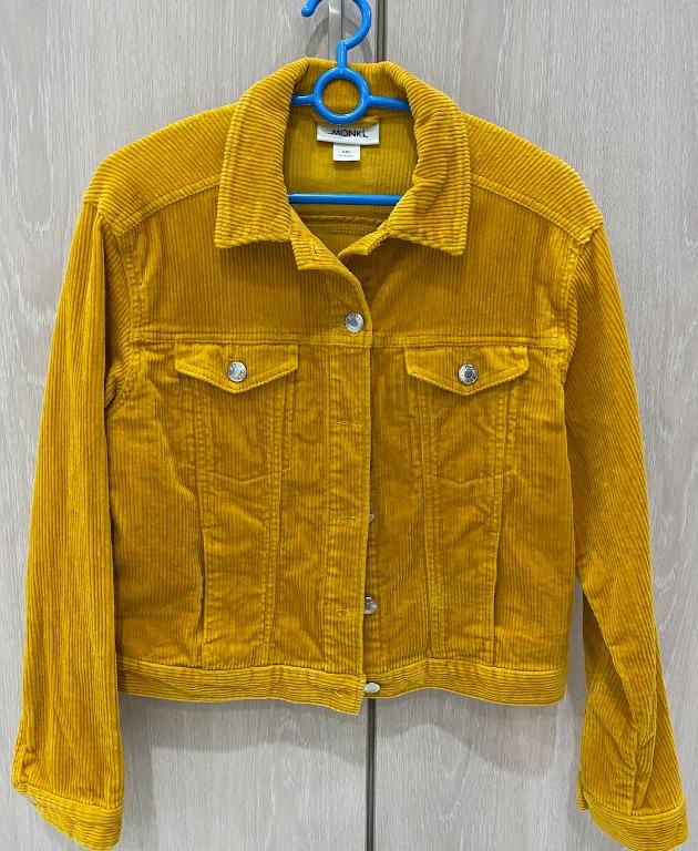 Corduroy jacket cheap yellow
