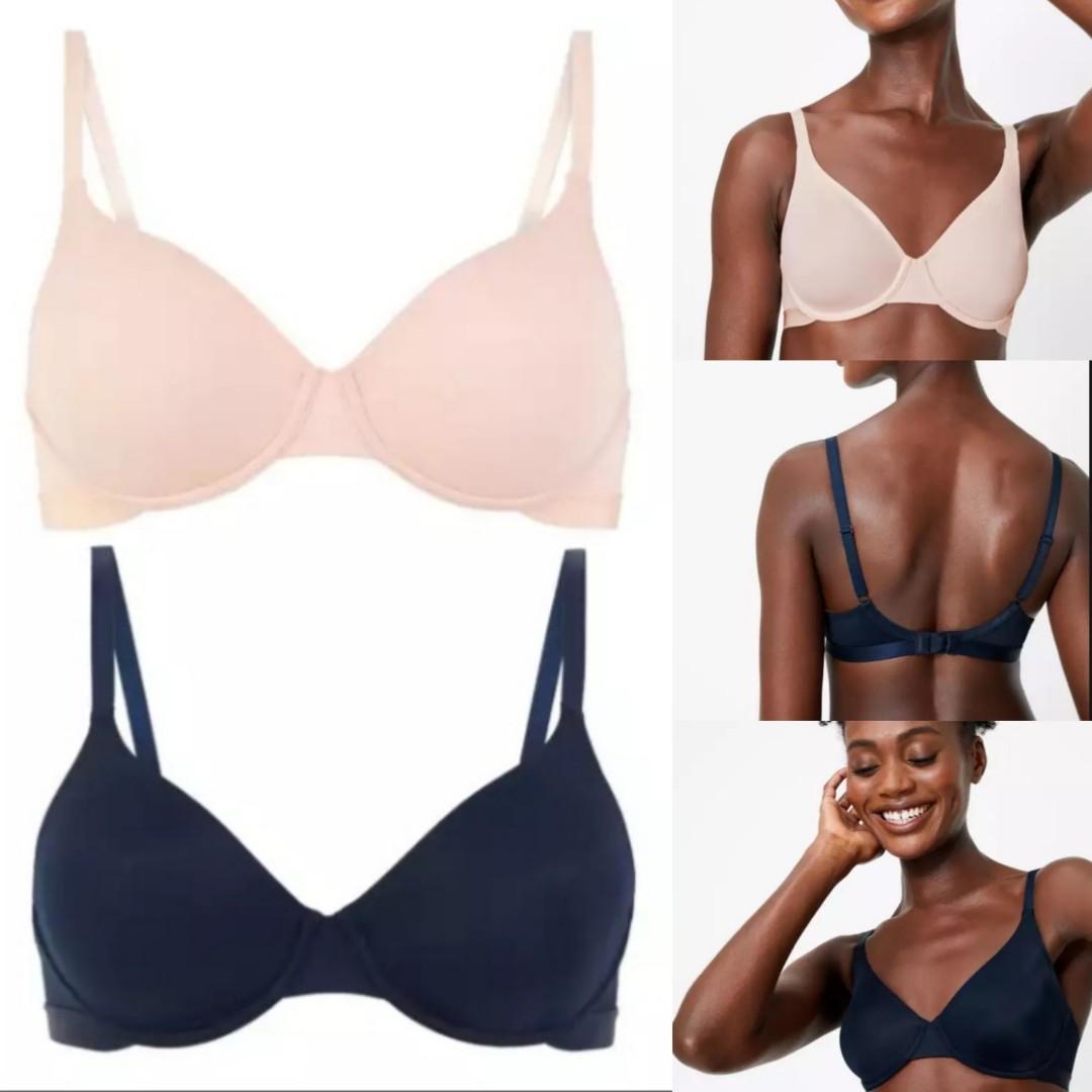 40C] M&S Marks & Spencer Two-Pack Non-padded Full Cup Bra 40C bra 40c,  Women's Fashion, New Undergarments & Loungewear on Carousell